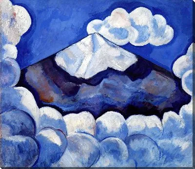 Картина Попокатепетль, «Одухотворенное утро» – Мексика (1932)