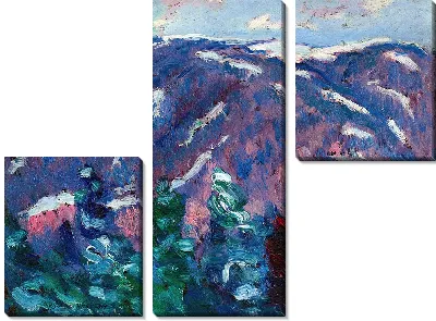 Картина Песни зимы, № 3 (около 1907-08 гг.)