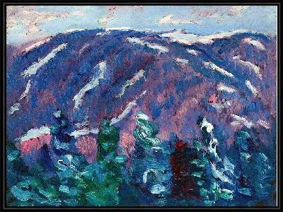 Картина Песни зимы, № 3 (около 1907-08 гг.)