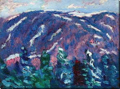 Картина Песни зимы, № 3 (около 1907-08 гг.)