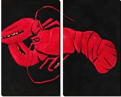 Омар на черном фоне (1940-1941)