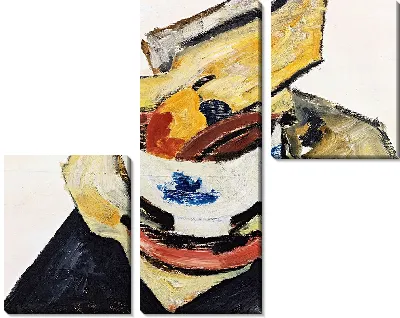 Картина Натюрморт с белой миской (1917)