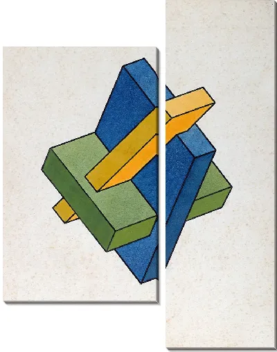 Картина Геометрическая композиция №1