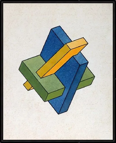 Картина Геометрическая композиция №1