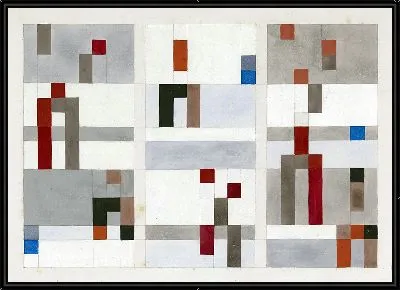 Вертикально-горизонтальная композиция (1928)