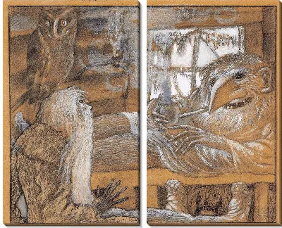 Крестьянин и домовой