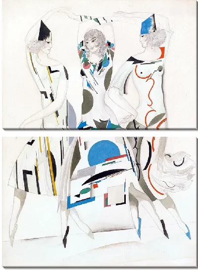 Картина Дизайн костюмов для юмора