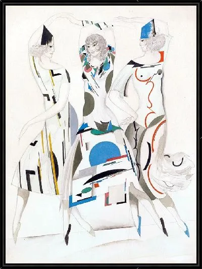 Картина Дизайн костюмов для юмора