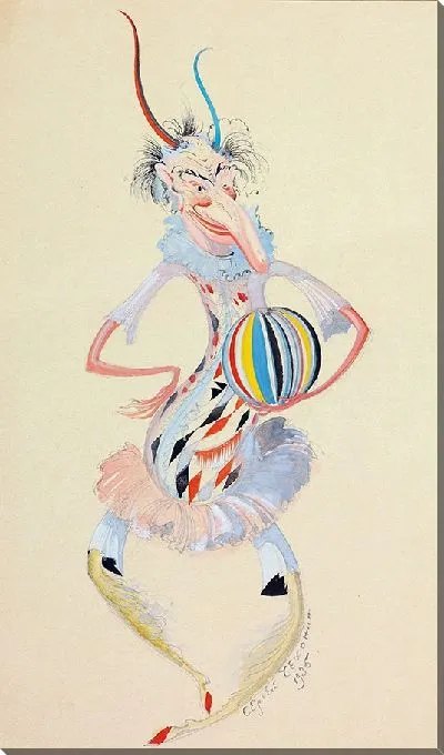 Картина Эскиз костюма шута №1 (1935)