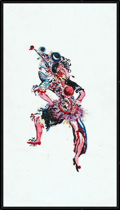 Картина Эскиз костюма шута №3 (1935)