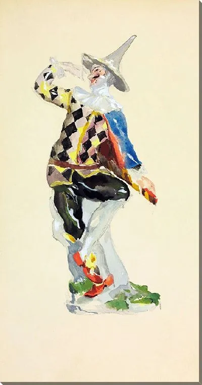 Картина Эскиз костюма шута №2 (1935)