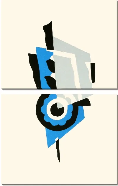 Картина Цветы, текст и двадцать шесть цветных пластин, табл. №1