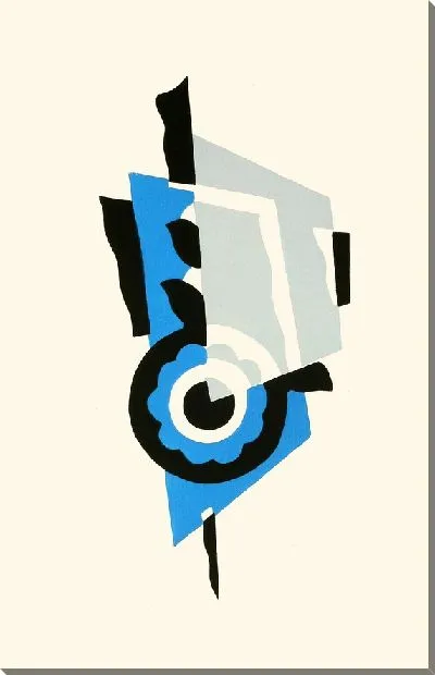 Картина Цветы, текст и двадцать шесть цветных пластин, табл. №1