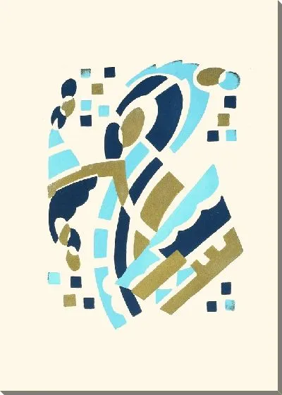 Картина Цветы, текст и двадцать шесть цветных пластин, табл. №6