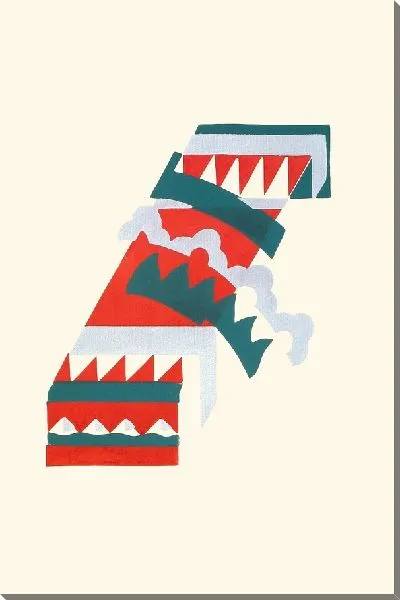 Картина Цветы, текст и двадцать шесть цветных пластин, табл. №11