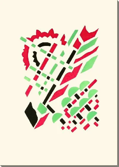 Картина Цветы, текст и двадцать шесть цветных пластин, табл. №14