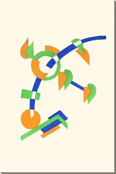 Картина Цветы, текст и двадцать шесть цветных пластин, табл. №15