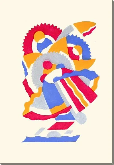 Картина Цветы, текст и двадцать шесть цветных пластин, табл. №17