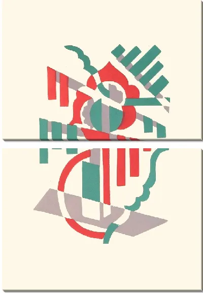 Картина Цветы, текст и двадцать шесть цветных пластин, табл. №18