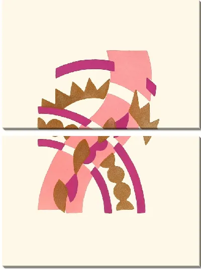 Картина Цветы, текст и двадцать шесть цветных пластин, табл. №19