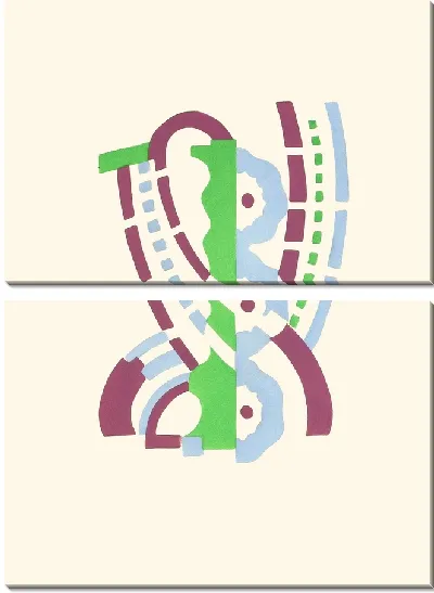 Картина Цветы, текст и двадцать шесть цветных пластин, табл. №20