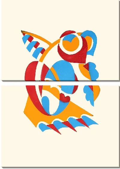 Картина Цветы, текст и двадцать шесть цветных пластин, табл. №23