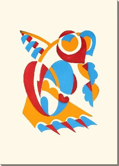 Картина Цветы, текст и двадцать шесть цветных пластин, табл. №23