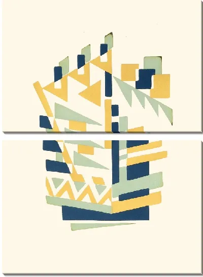 Картина Цветы, текст и двадцать шесть цветных пластин, табл. №24