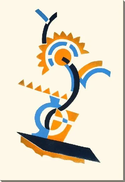 Картина Цветы, текст и двадцать шесть цветных пластин, табл. №25