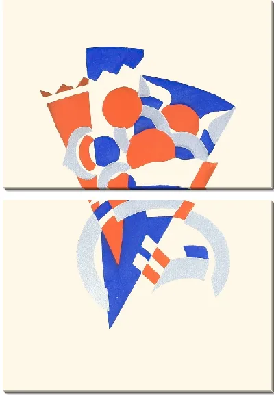 Картина Цветы, текст и двадцать шесть цветных пластин, табл. №26