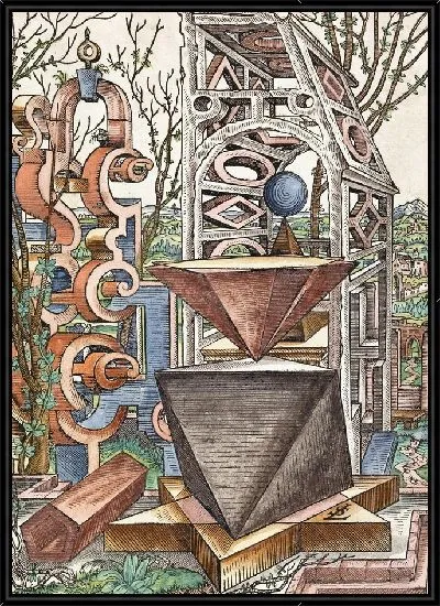 Картина Геометрия и будущее (1567 г.), табл. №3