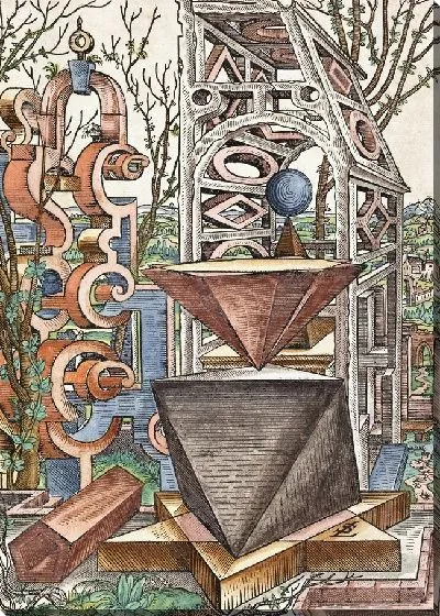 Картина Геометрия и будущее (1567 г.), табл. №3