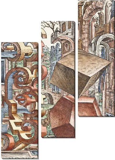 Картина Геометрия и будущее (1567 г.), табл. №4