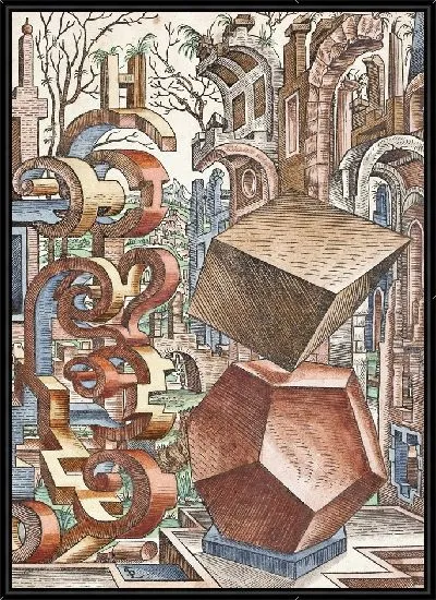 Картина Геометрия и будущее (1567 г.), табл. №4
