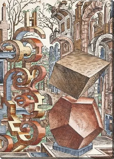 Картина Геометрия и будущее (1567 г.), табл. №4