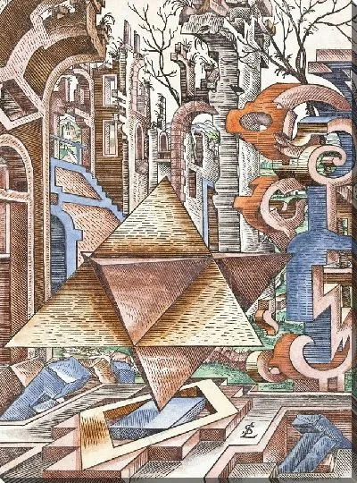 Картина Геометрия и будущее (1567 г.), табл. №6