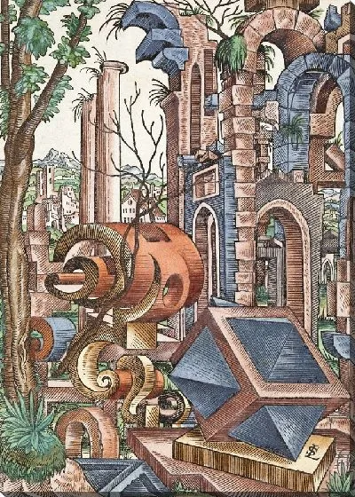 Картина Геометрия и будущее (1567 г.), табл. №7