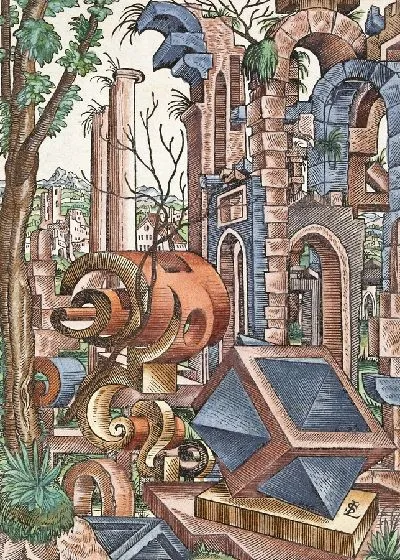 Картина Геометрия и будущее (1567 г.), табл. №7