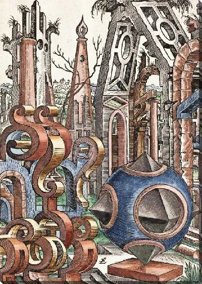 Картина Геометрия и будущее (1567 г.), табл. №8