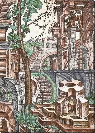 Картина Геометрия и будущее (1567 г.), табл. №10