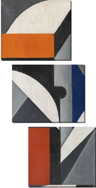 Картина Мост и часы (ок. 1925 г.)