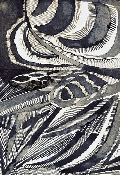 Картина Ландшафт (1918)