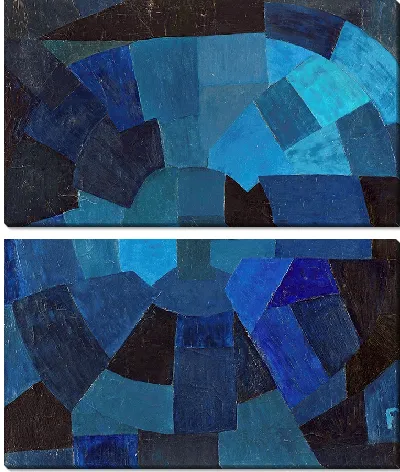 Картина Композиция в синем (1931)