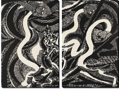 Картина Знаки 5 (1919-20)