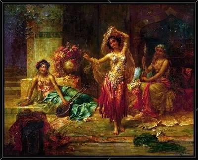 Картина Артисты гарема