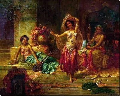 Картина Артисты гарема