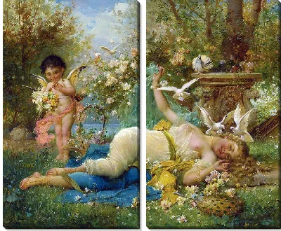 Венера и Купидон