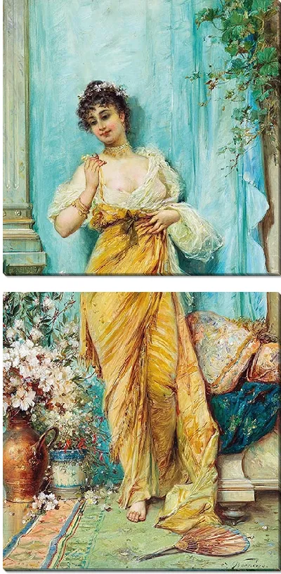 Картина В Будуаре