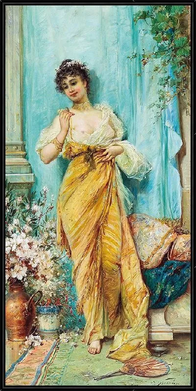 Картина В Будуаре