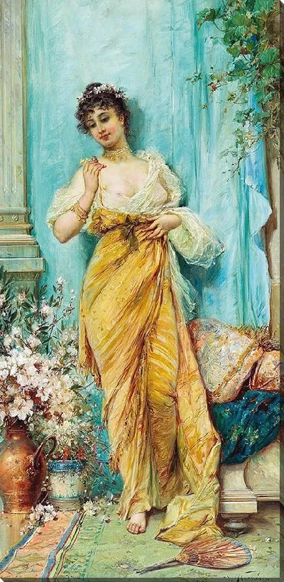 Картина В Будуаре